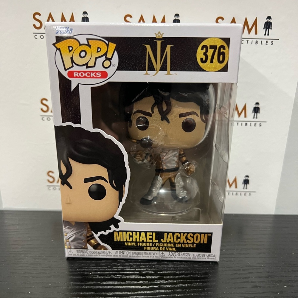 Michael Jackson (Armor) Funko Pop 376 + Protector